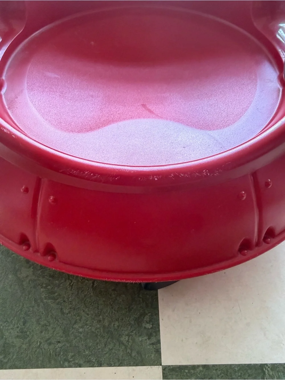 Radio Flyer Red Spinning Ride-On Saucer for Kids